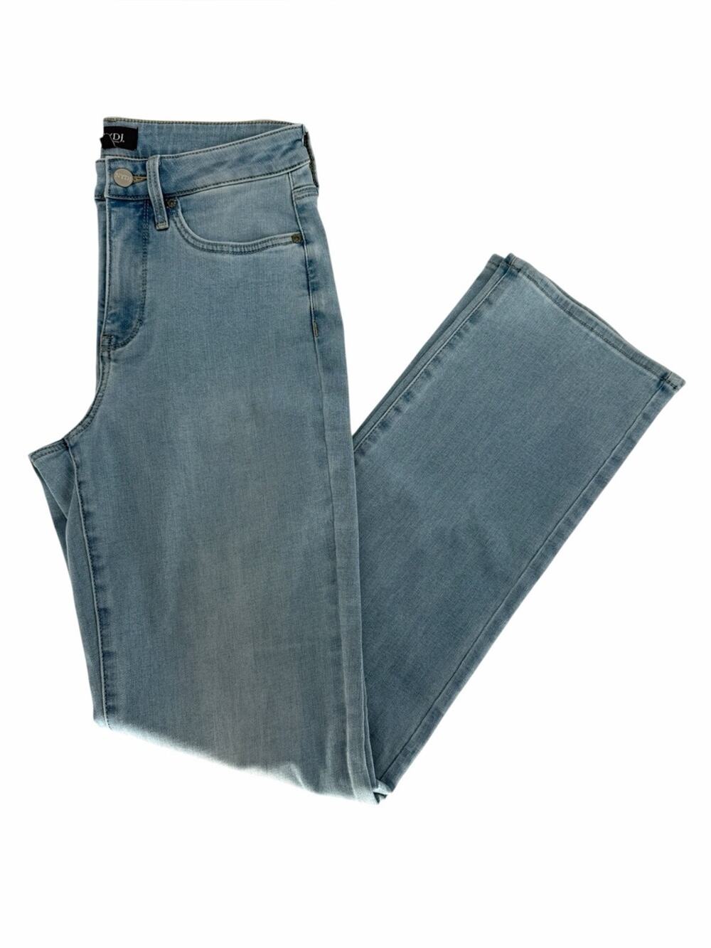 NYDJ Relaxed Straight Jeans Light Wash Stretch Women's NWOT - Size 4